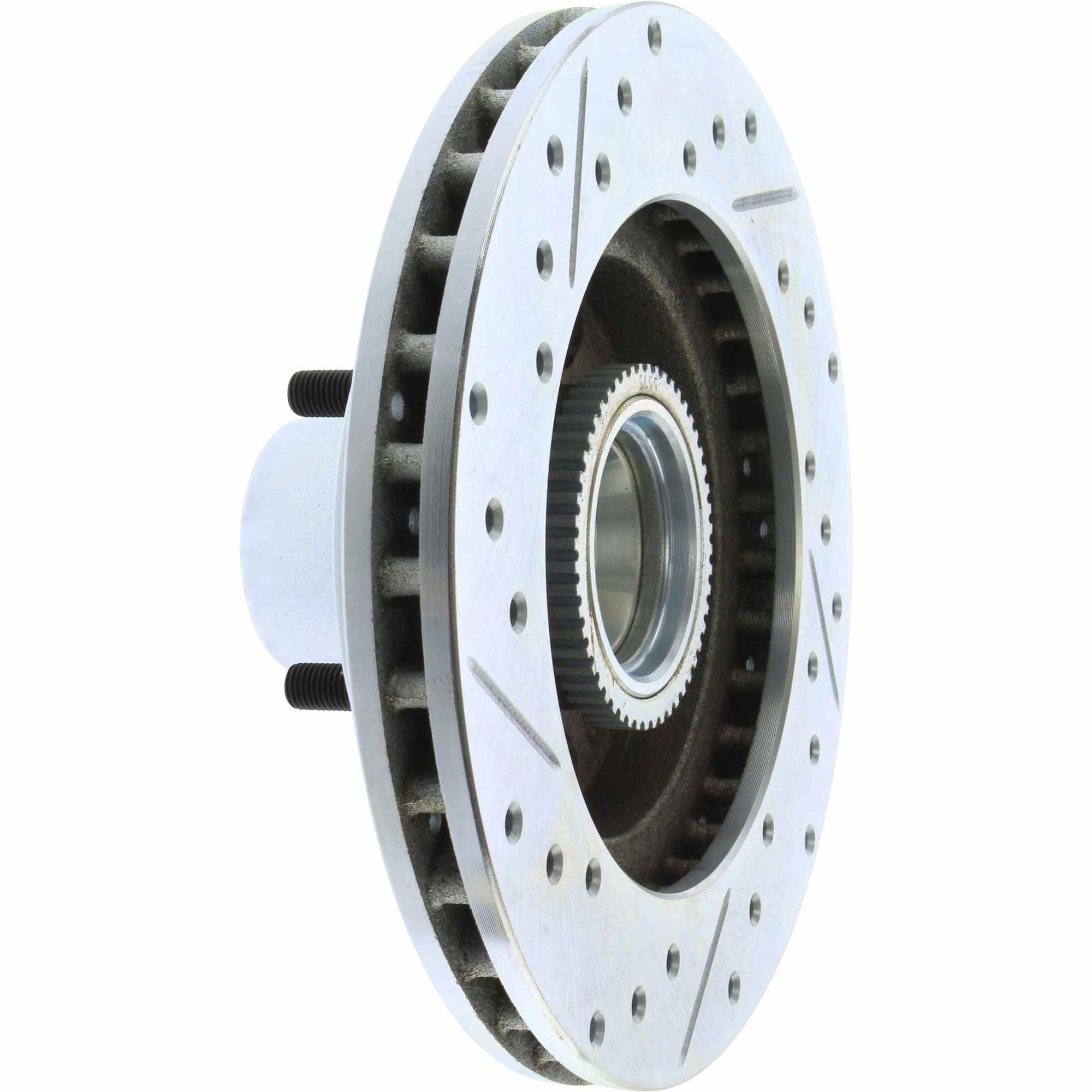 StopTech Select Sport Drilled and Slotted Brake Rotor Front Left 227.66017L