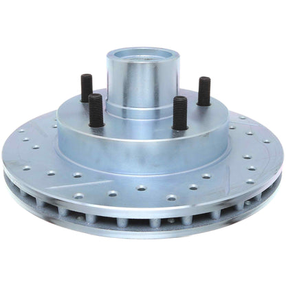 StopTech  Select Sport Drilled And Slotted Brake Rotor; Front Right