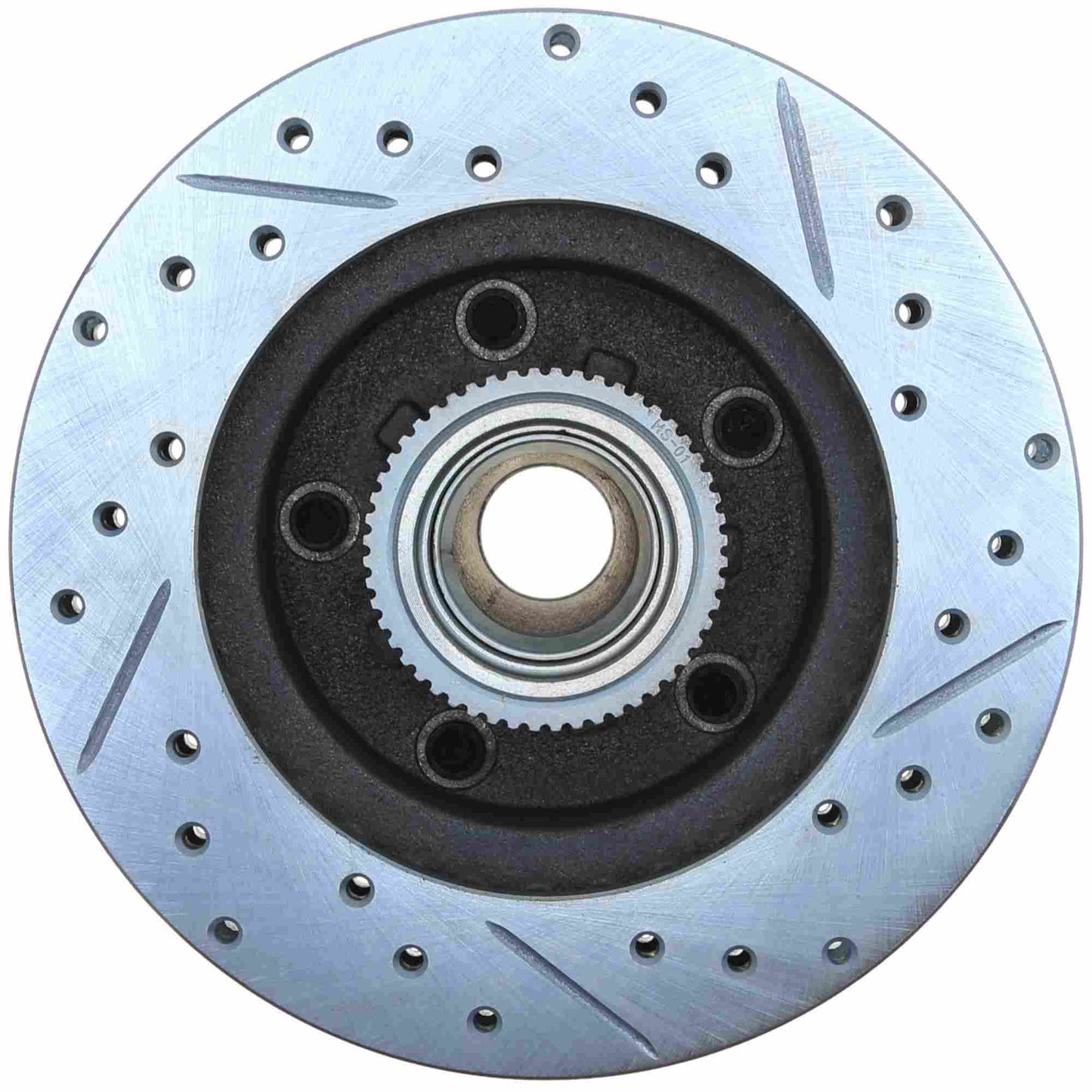 StopTech  Select Sport Drilled And Slotted Brake Rotor; Front Right