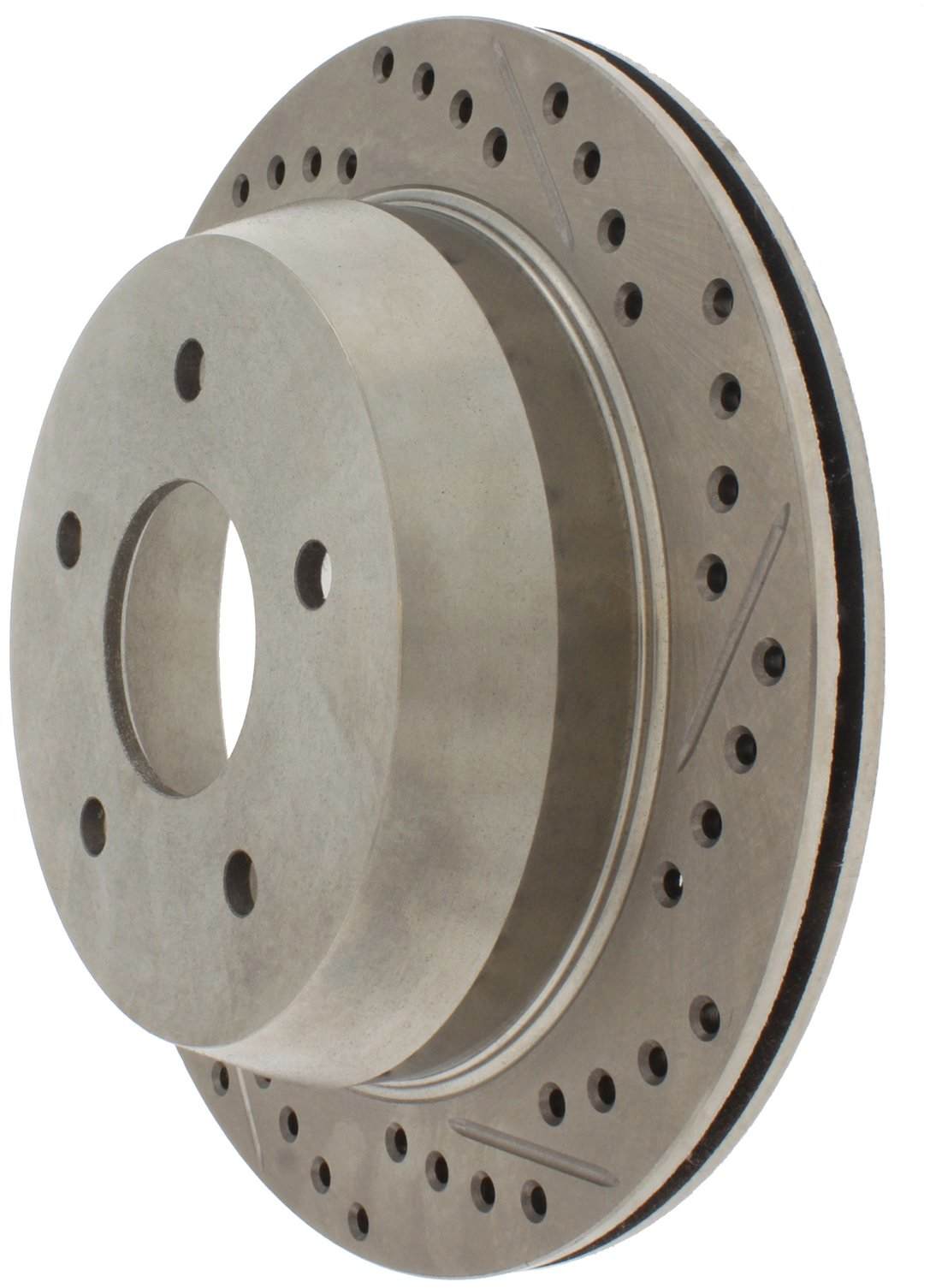 StopTech Select Sport 98-05 Chevy Blazer Sport Drilled & Slotted Rear Left Rotor 227.66039L