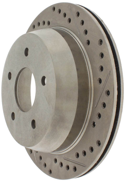 StopTech Select Sport 98-05 Chevy Blazer Sport Drilled & Slotted Rear Left Rotor 227.66039L