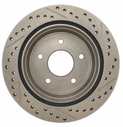 StopTech Select Sport 98-05 Chevy Blazer Sport Drilled & Slotted Rear Left Rotor 227.66039R