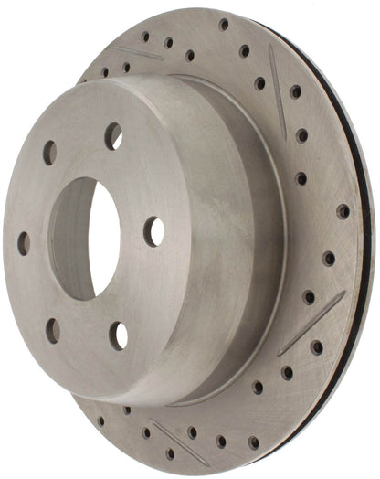 StopTech Select Sport 99-06 Chevrolet Silverado 1500 Slotted and Drilled Left Rear Rotor 227.66041L