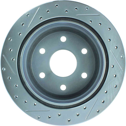 StopTech Select Sport 99-06 Chevrolet Silverado 1500 Slotted and Drilled Left Rear Rotor 227.66041L