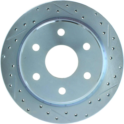 StopTech Select Sport 99-06 Chevrolet Silverado 1500 Slotted and Drilled Left Rear Rotor 227.66041L