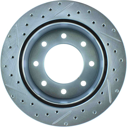 StopTech Select Sport 03-17 Chevrolet Express Sport Slotted & Drilled Left Rear Brake Rotor 227.66043L
