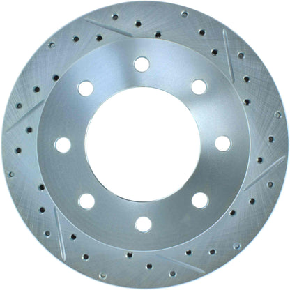 StopTech Select Sport 03-17 Chevrolet Express Sport Slotted & Drilled Left Rear Brake Rotor 227.66043L