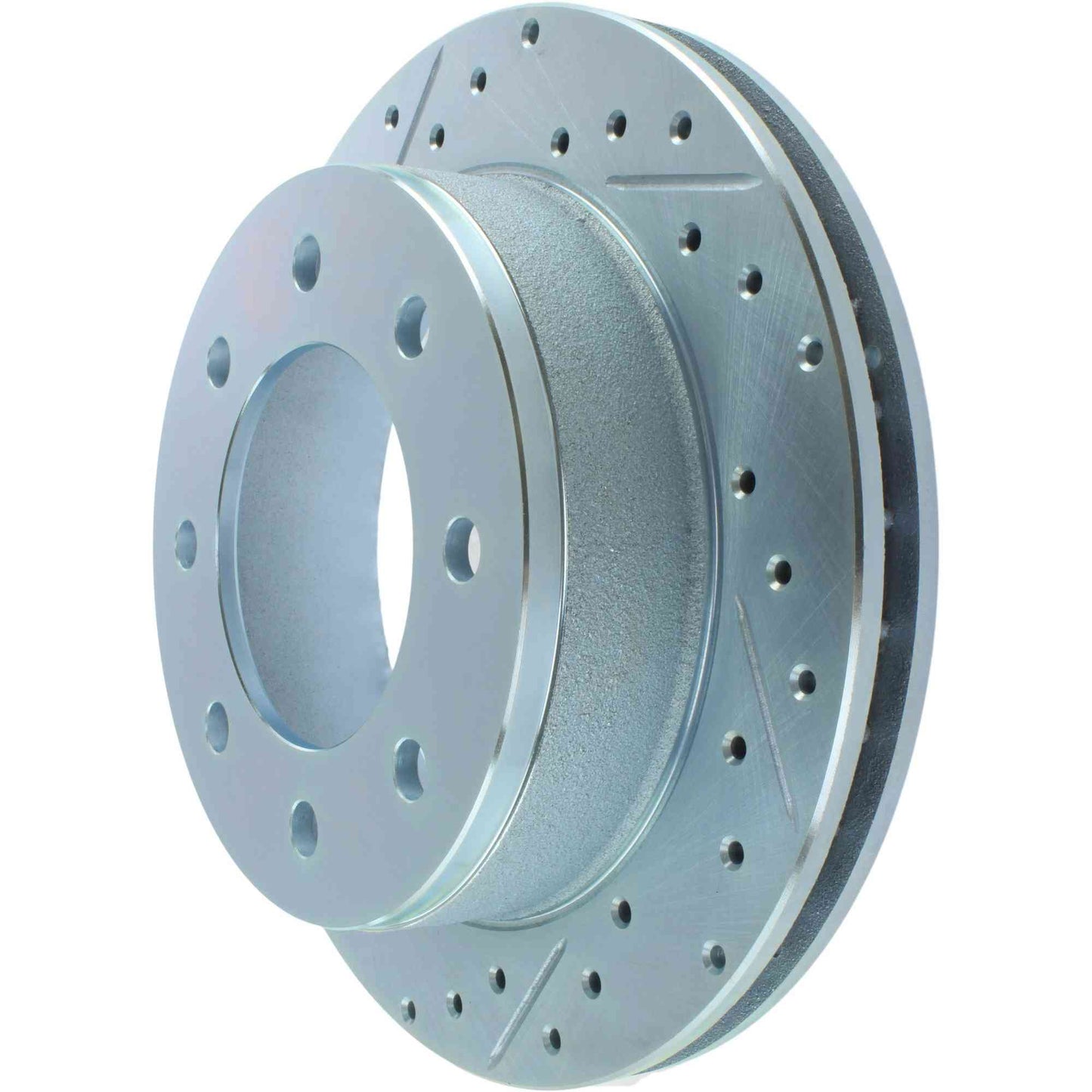 StopTech Select Sport 03-17 Chevrolet Express Sport Slotted & Drilled Right Rear Brake Rotor 227.66043R