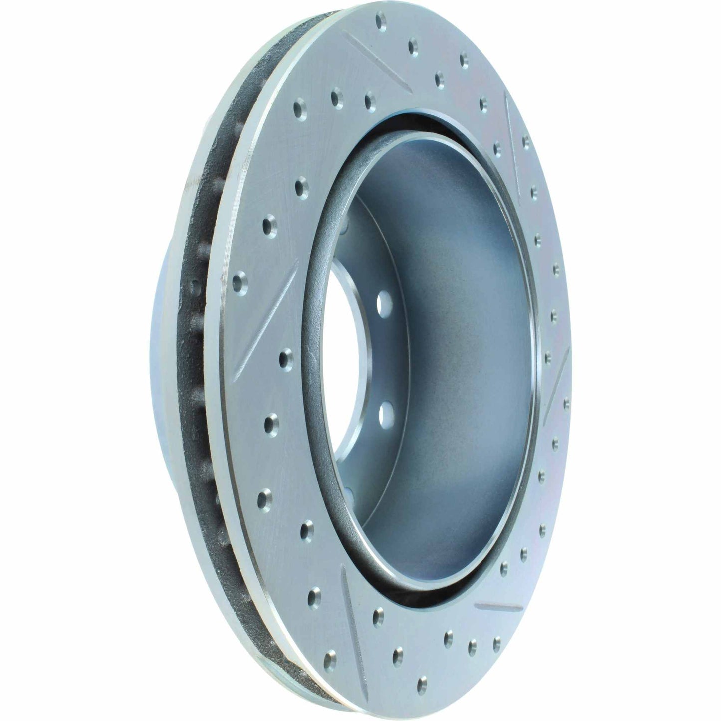 StopTech Select Sport 03-17 Chevrolet Express Sport Slotted & Drilled Right Rear Brake Rotor 227.66043R
