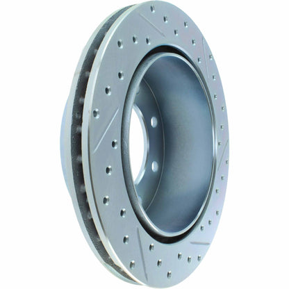 StopTech Select Sport 03-17 Chevrolet Express Sport Slotted & Drilled Right Rear Brake Rotor 227.66043R