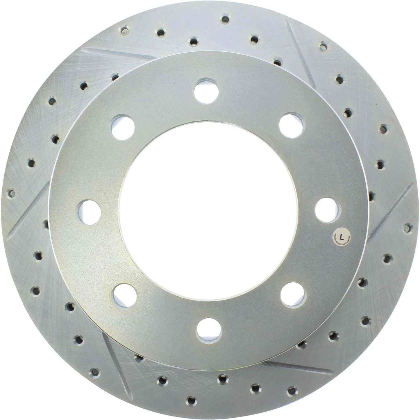 StopTech Select Sport Drilled & Slotted Rotor - Left - Rear 227.66044L