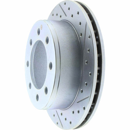StopTech Select Sport Drilled & Slotted Rotor - Left - Rear 227.66044L