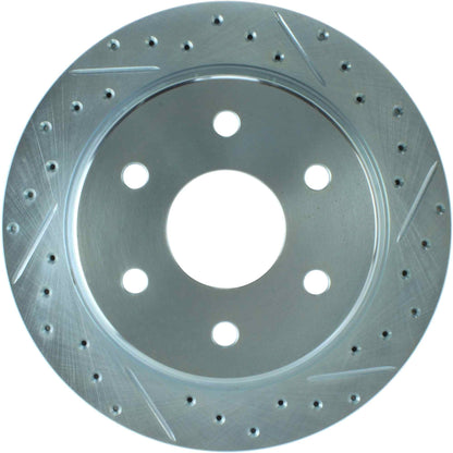StopTech Select Sport 02-06 Cadillac Escalade / 03-06 Avalanche 1500 Slotted/Drilled Left Rear Rotor 227.66045L