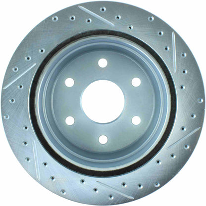 StopTech Select Sport 02-06 Cadillac Escalade Slotted and Drilled Right Rear Rotor 227.66045R