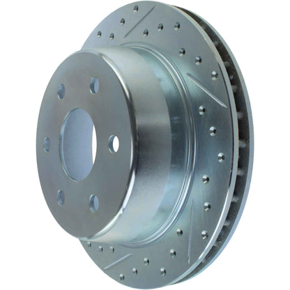 StopTech Select Sport 02-06 Cadillac Escalade Slotted and Drilled Right Rear Rotor 227.66045R