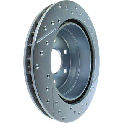 StopTech Select Sport 02-06 Cadillac Escalade Slotted and Drilled Right Rear Rotor 227.66045R