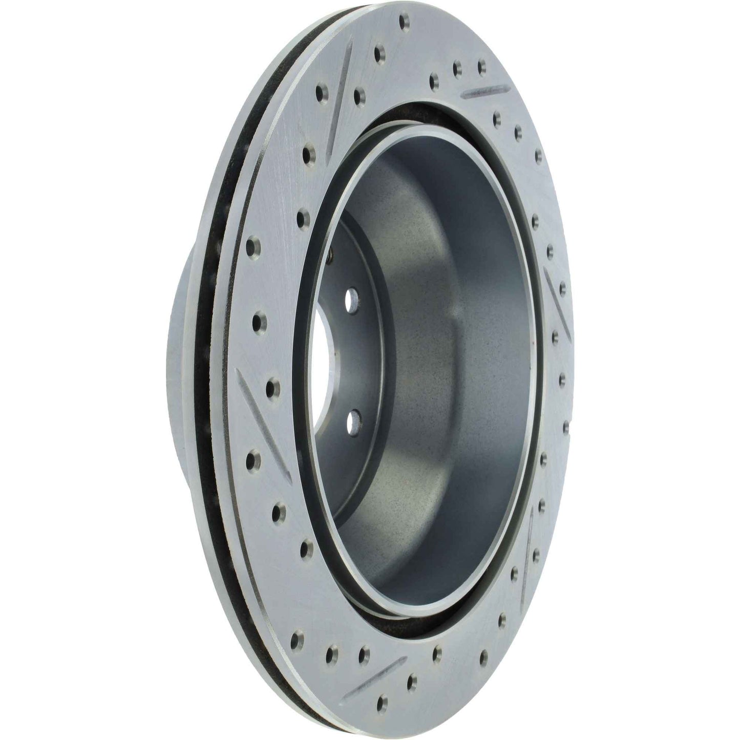 StopTech Select Sport 02-09 Chevrolet Trailblazer Slotted & Drilled Left Rear Brake Rotor 227.66052L