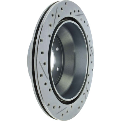 StopTech Select Sport 02-09 Chevrolet Trailblazer Slotted & Drilled Left Rear Brake Rotor 227.66052L