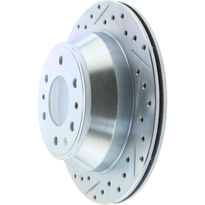 StopTech Select Sport 02-09 Chevrolet Trailblazer Slotted & Drilled Right Rear Brake Rotor 227.66052R