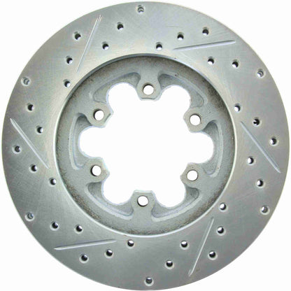 StopTech  Select Sport Drilled And Slotted Brake Rotor; Front Left