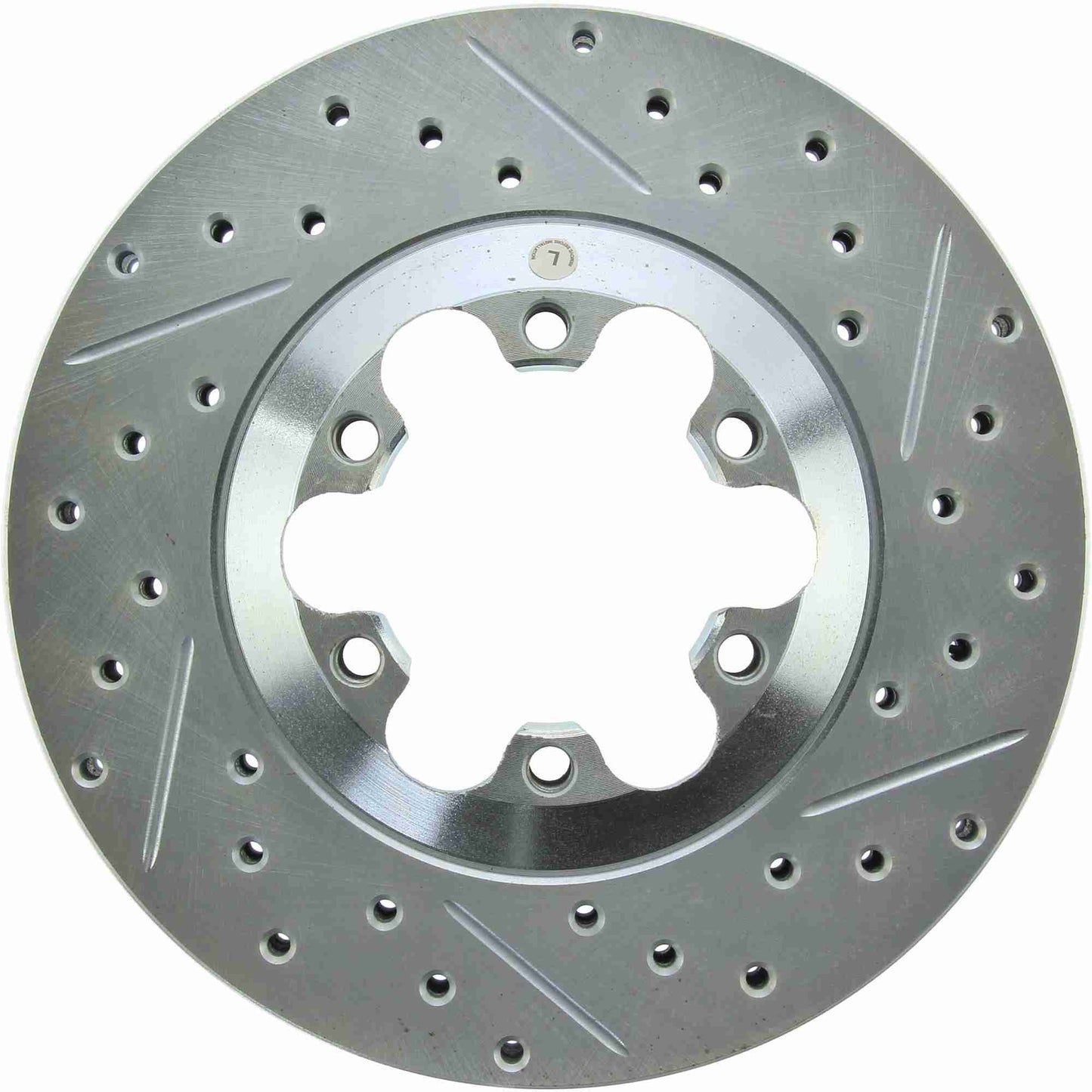 StopTech  Select Sport Drilled And Slotted Brake Rotor; Front Left