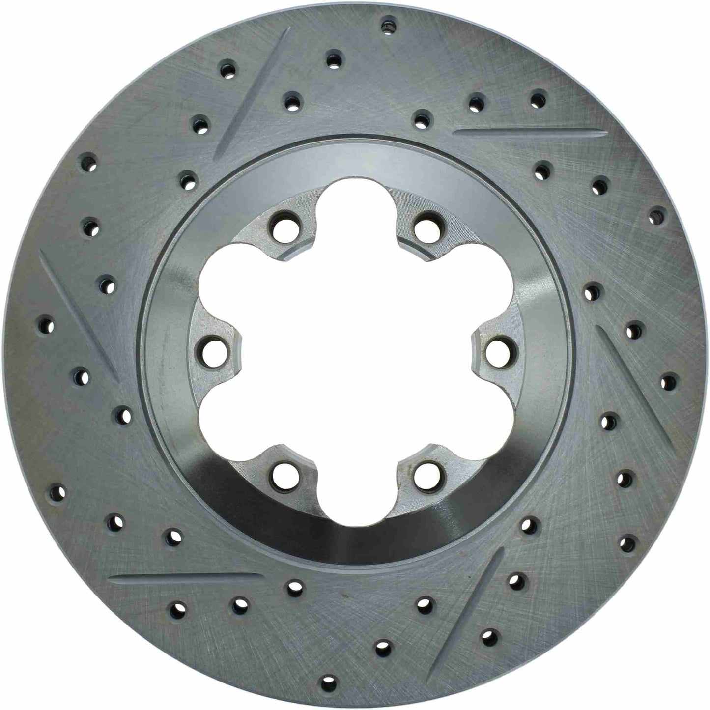 StopTech  Select Sport Drilled And Slotted Brake Rotor; Front Right