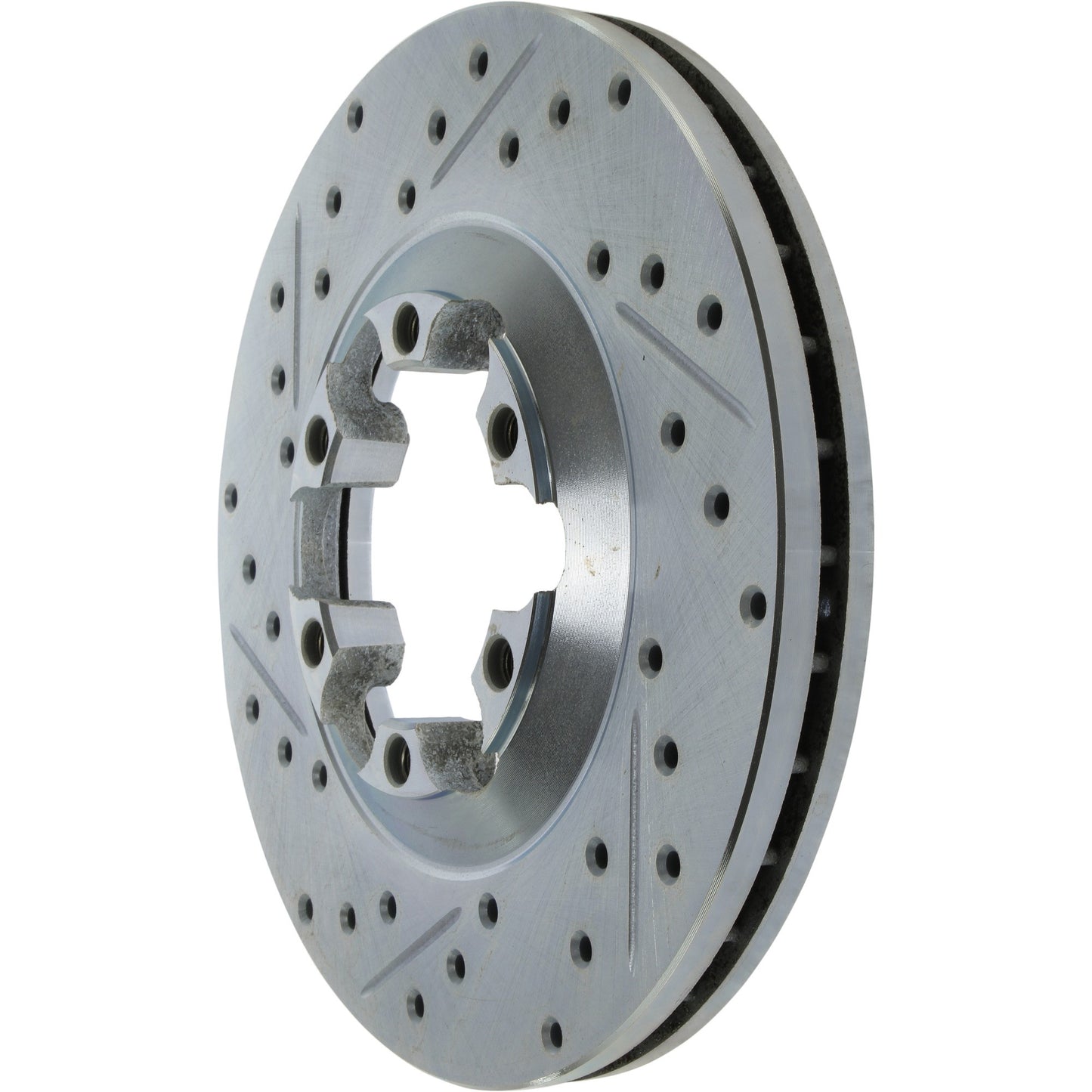 StopTech  Select Sport Drilled And Slotted Brake Rotor; Front Right
