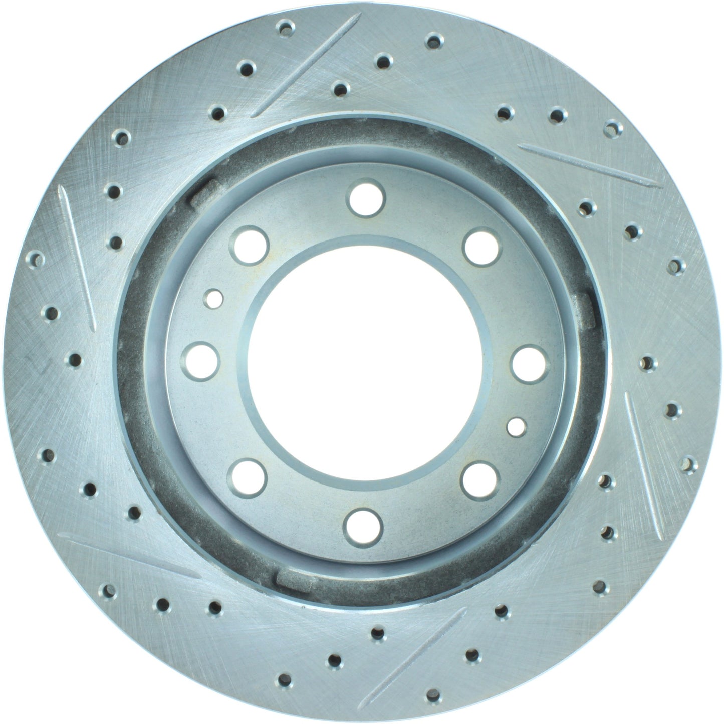 StopTech Select Sport Drilled And Slotted Brake Rotor; Front Left