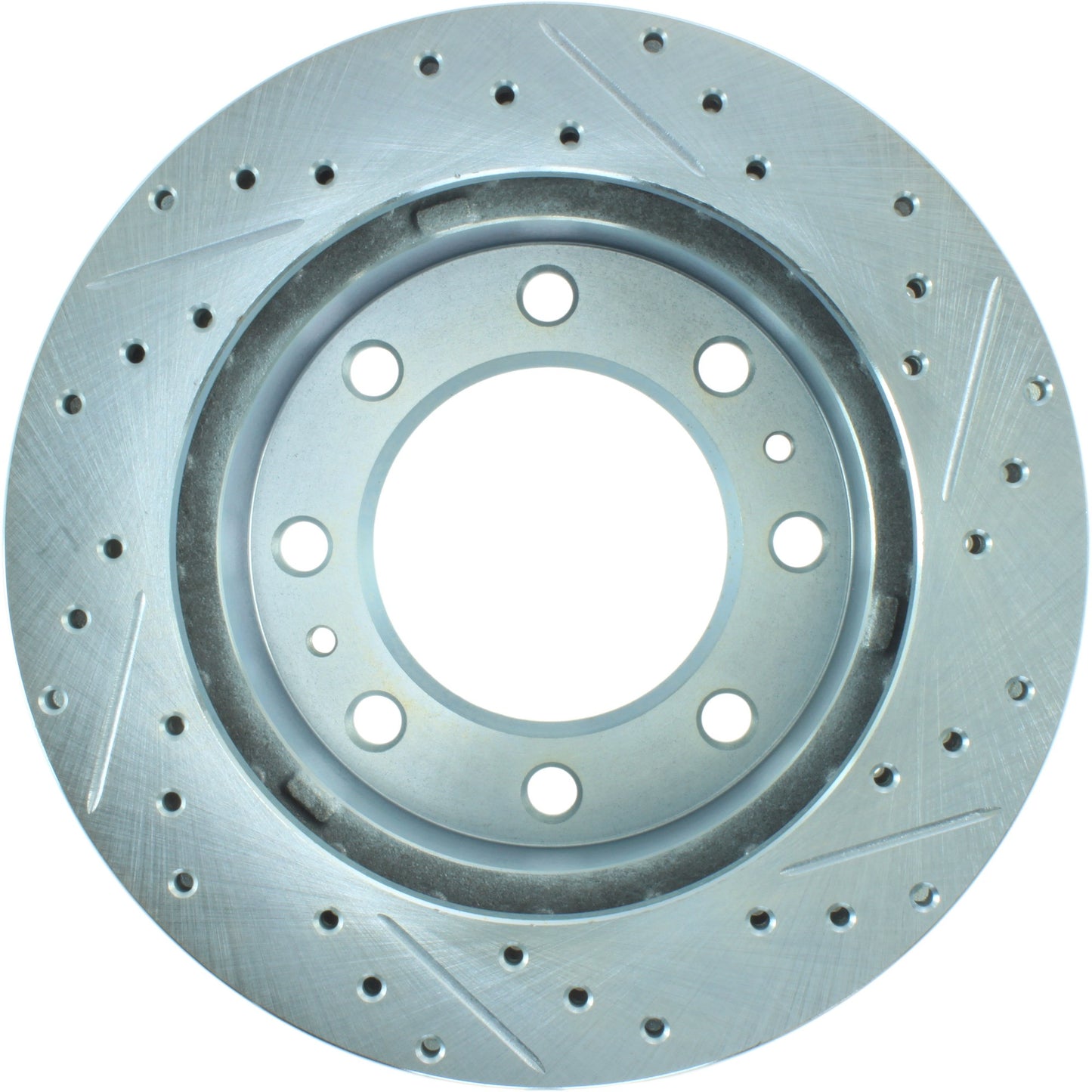 StopTech Select Sport Drilled And Slotted Brake Rotor; Front Right