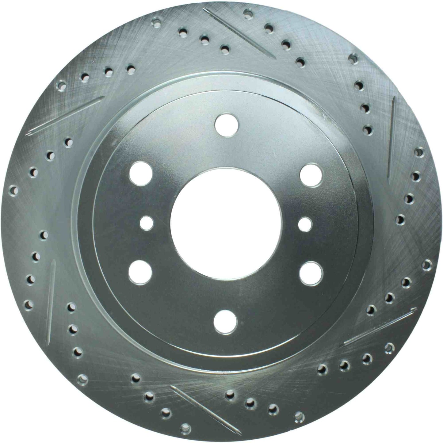 StopTech Select Sport 07-09 Chevrolet Avalanche 1500/07-09 Silverado Slotted/Drilled Left Rear Rotor 227.66065L