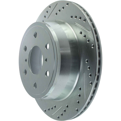 StopTech Select Sport 07-10 Chevrolet Avalanche 1500 Slotted & Drilled Right Rear Rotor 227.66065R