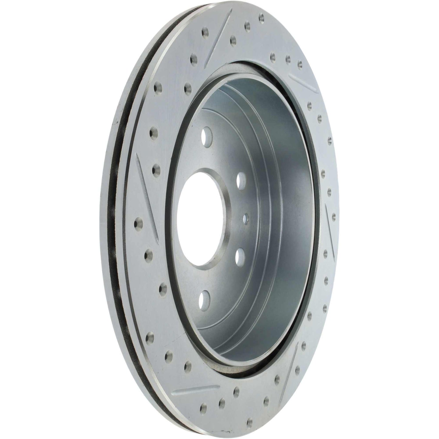 StopTech Select Sport Drilled & Slotted Rotor - Left - Front 227.66070L
