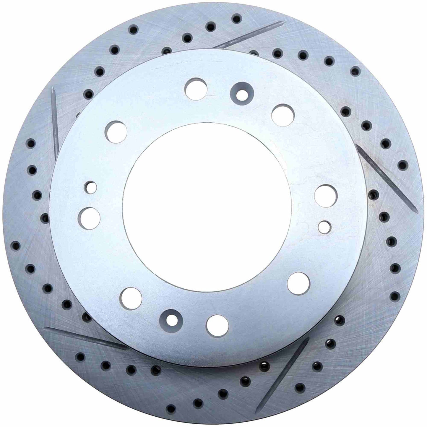 StopTech Select Sport Drilled And Slotted Brake Rotor; Front Right