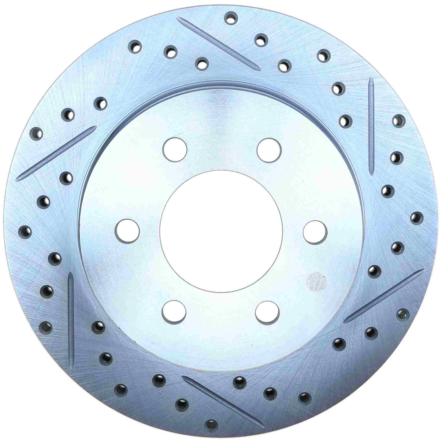 StopTech Select Sport Drilled And Slotted Brake Rotor; Front Left