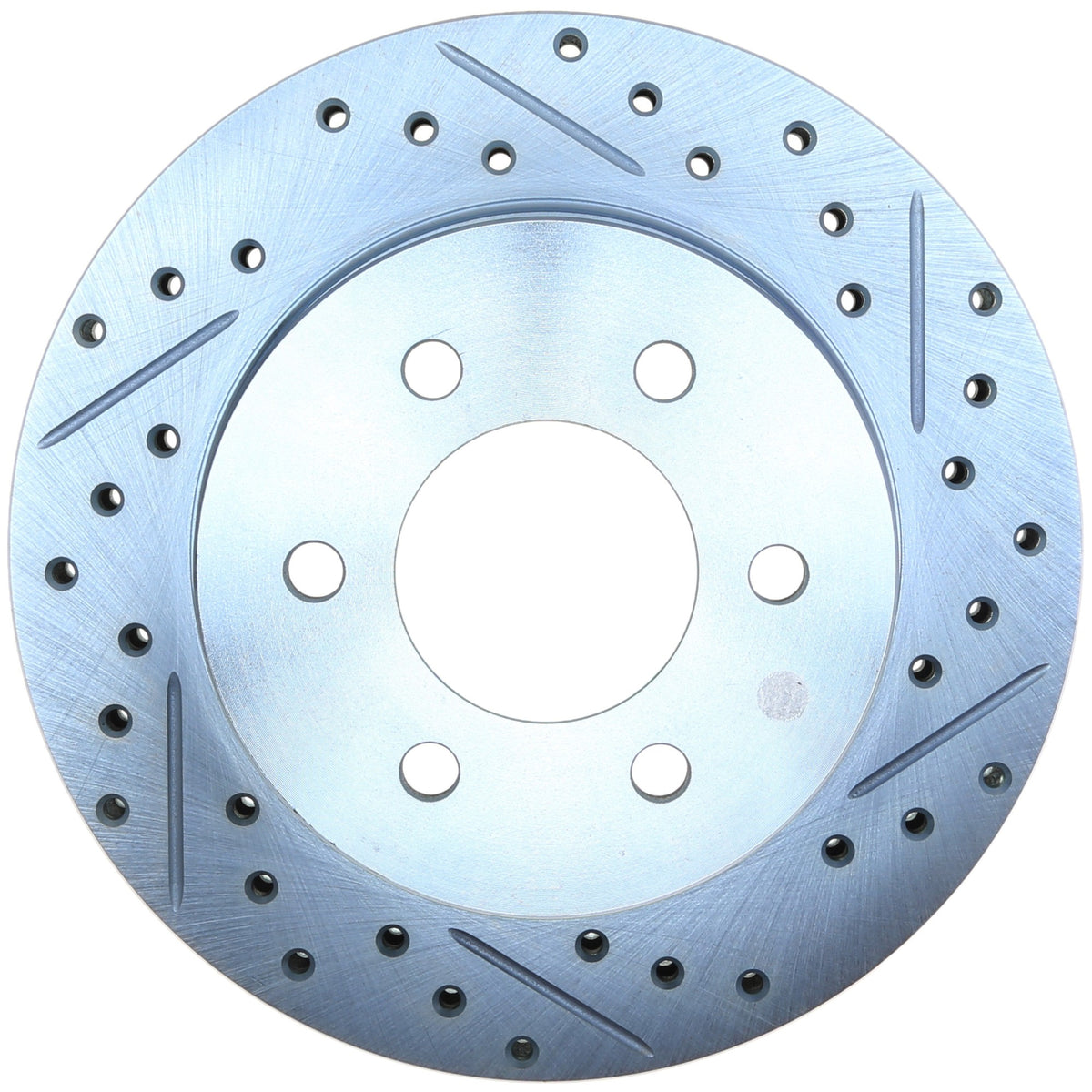 StopTech Select Sport Drilled And Slotted Brake Rotor; Front Left