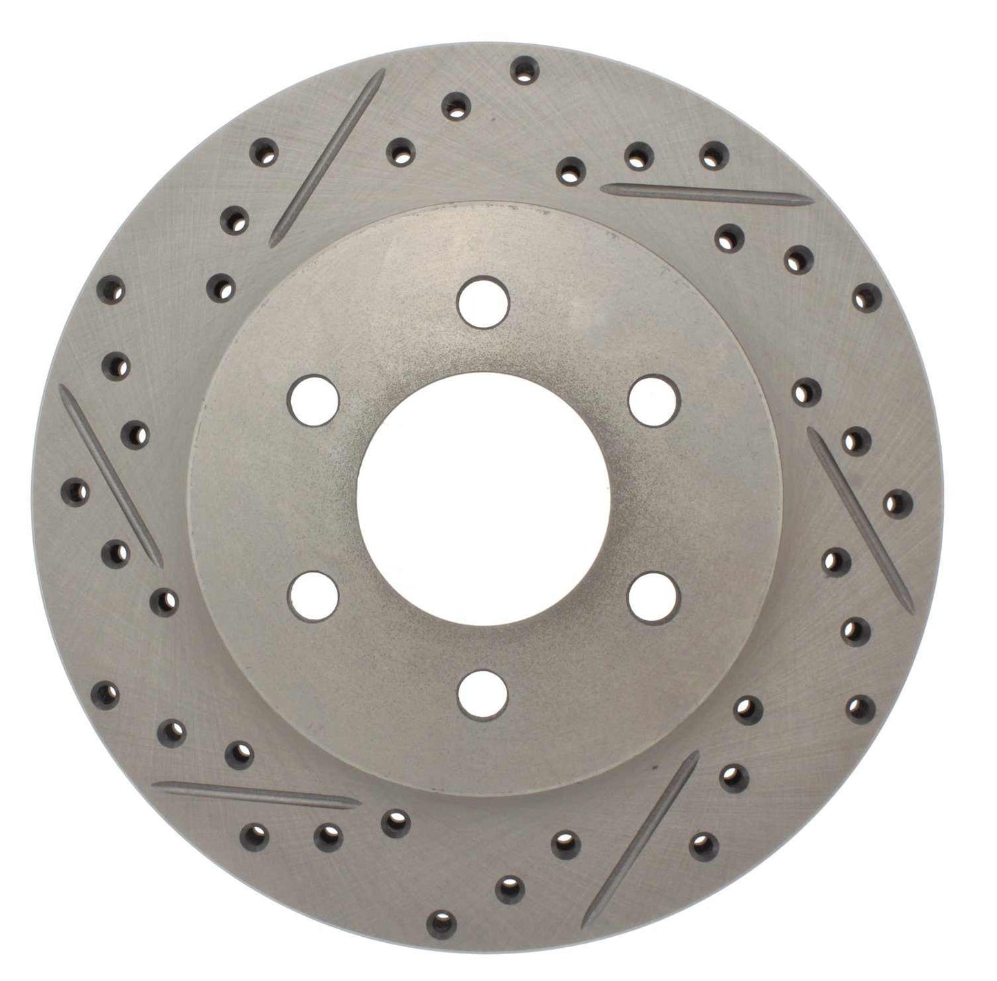 StopTech  Select Sport Drilled And Slotted Brake Rotor; Front Right