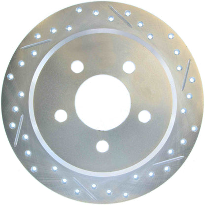 StopTech Select Sport Drilled & Slotted Rotor - Left - Front 227.67032L