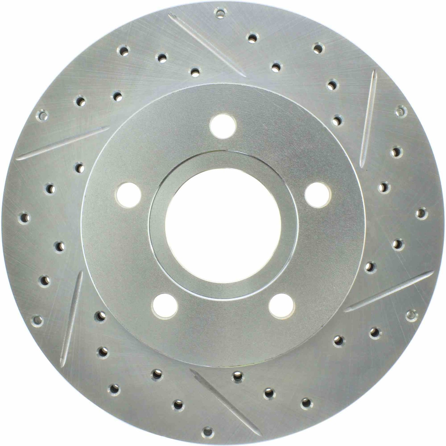 StopTech Select Sport Drilled And Slotted Brake Rotor; Front Left
