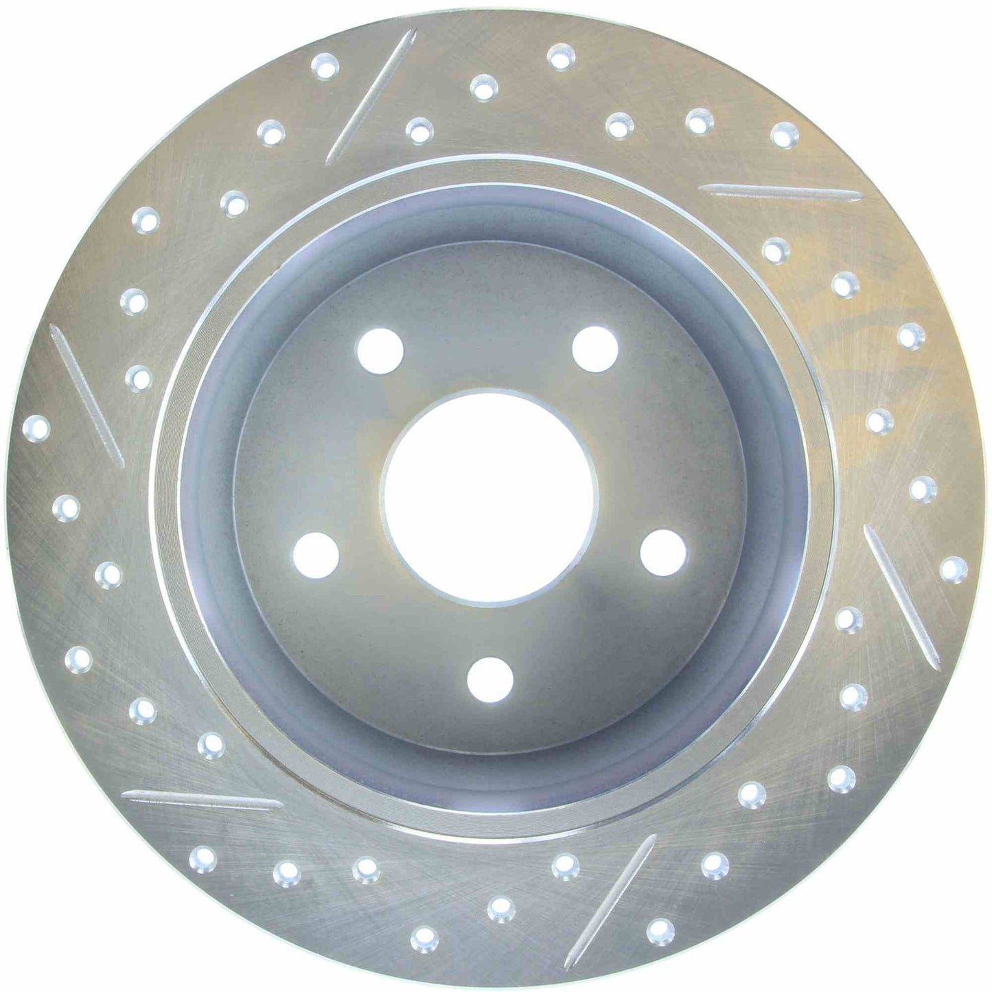 StopTech Select Sport 99-04 Jeep Grand Cherokee SportStop Slotted & Drilled Rear Left Rotor 227.67043L