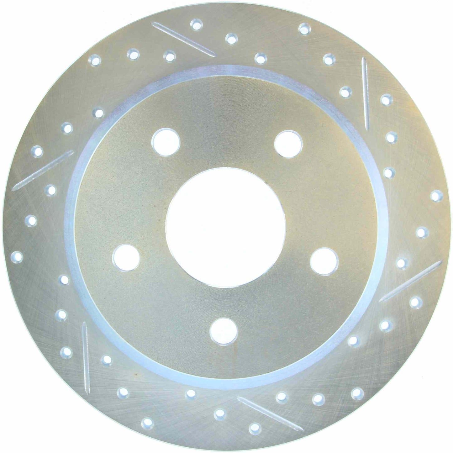 StopTech Select Sport 99-04 Jeep Grand Cherokee SportStop Slotted & Drilled Rear Left Rotor 227.67043L