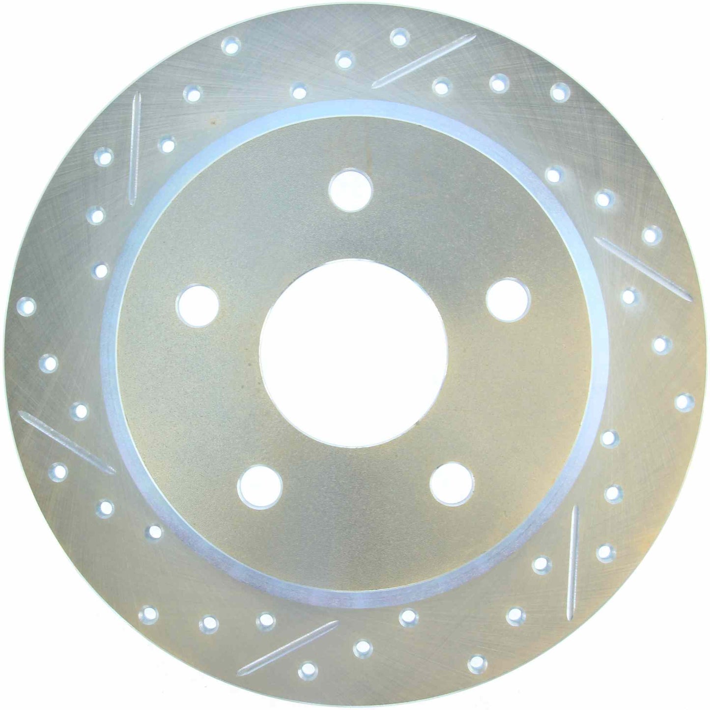 StopTech Select Sport 99-04 Jeep Grand Cherokee SportStop Slotted & Drilled Rear Right Rotor 227.67043R