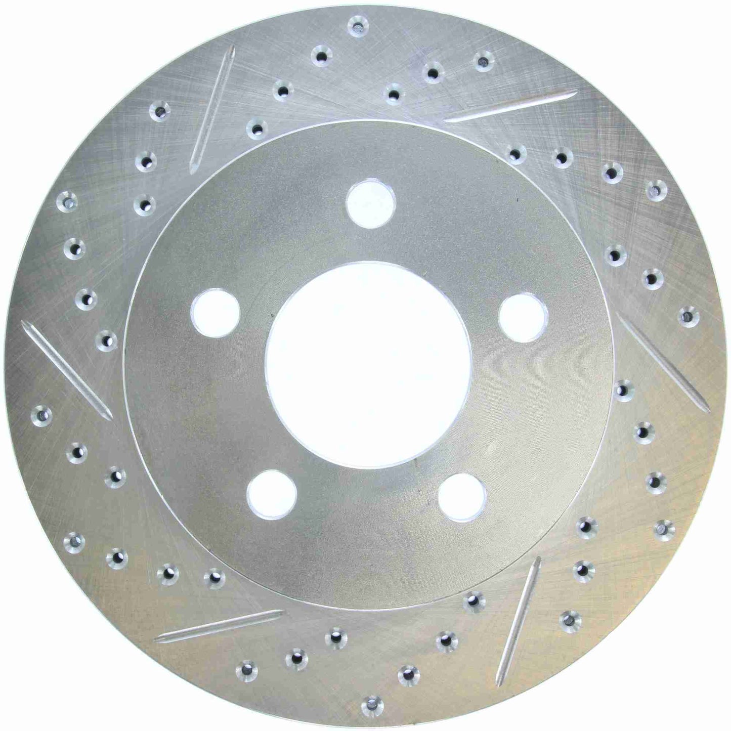 StopTech  Select Sport Drilled And Slotted Brake Rotor; Front Right