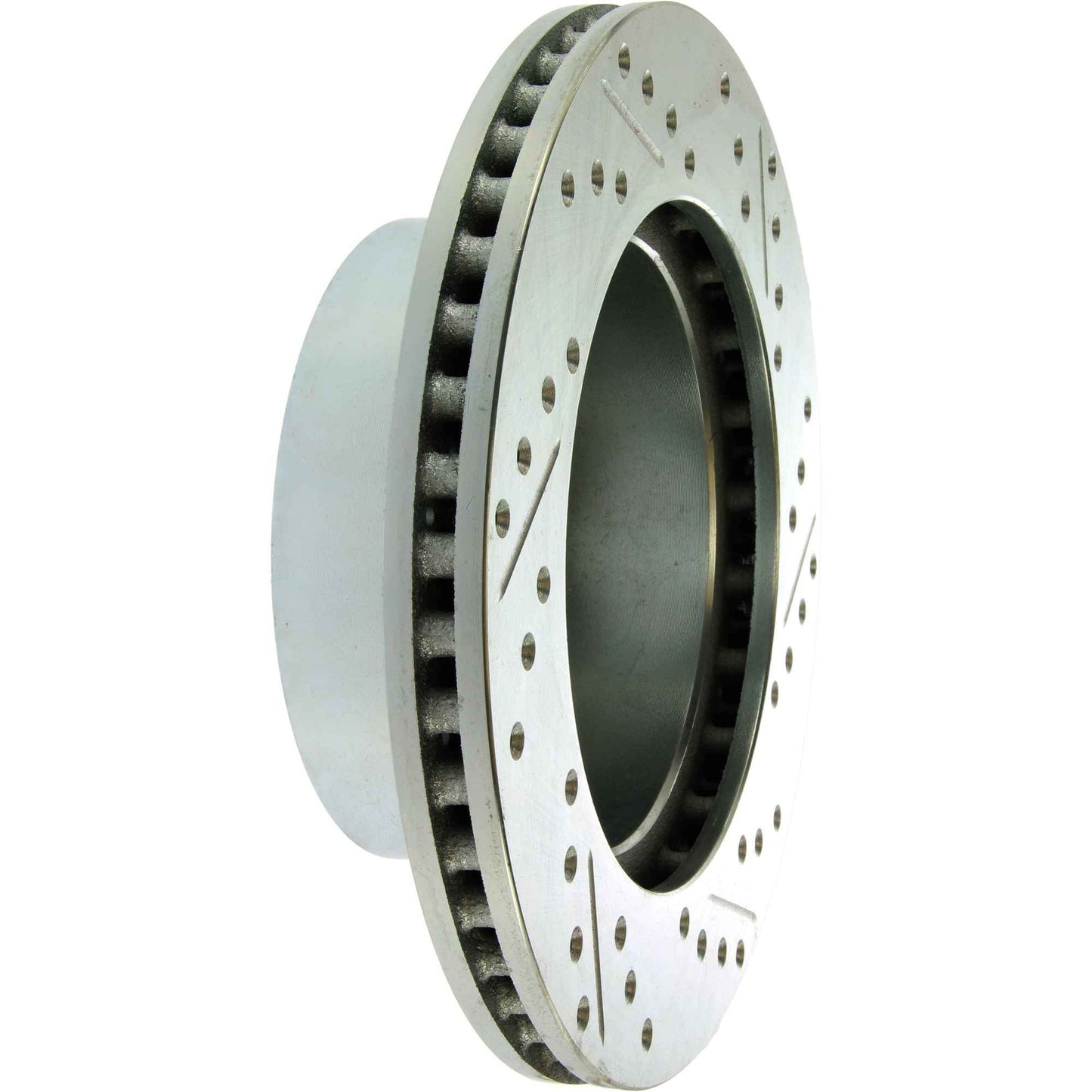 StopTech  Select Sport Drilled And Slotted Brake Rotor; Front Right