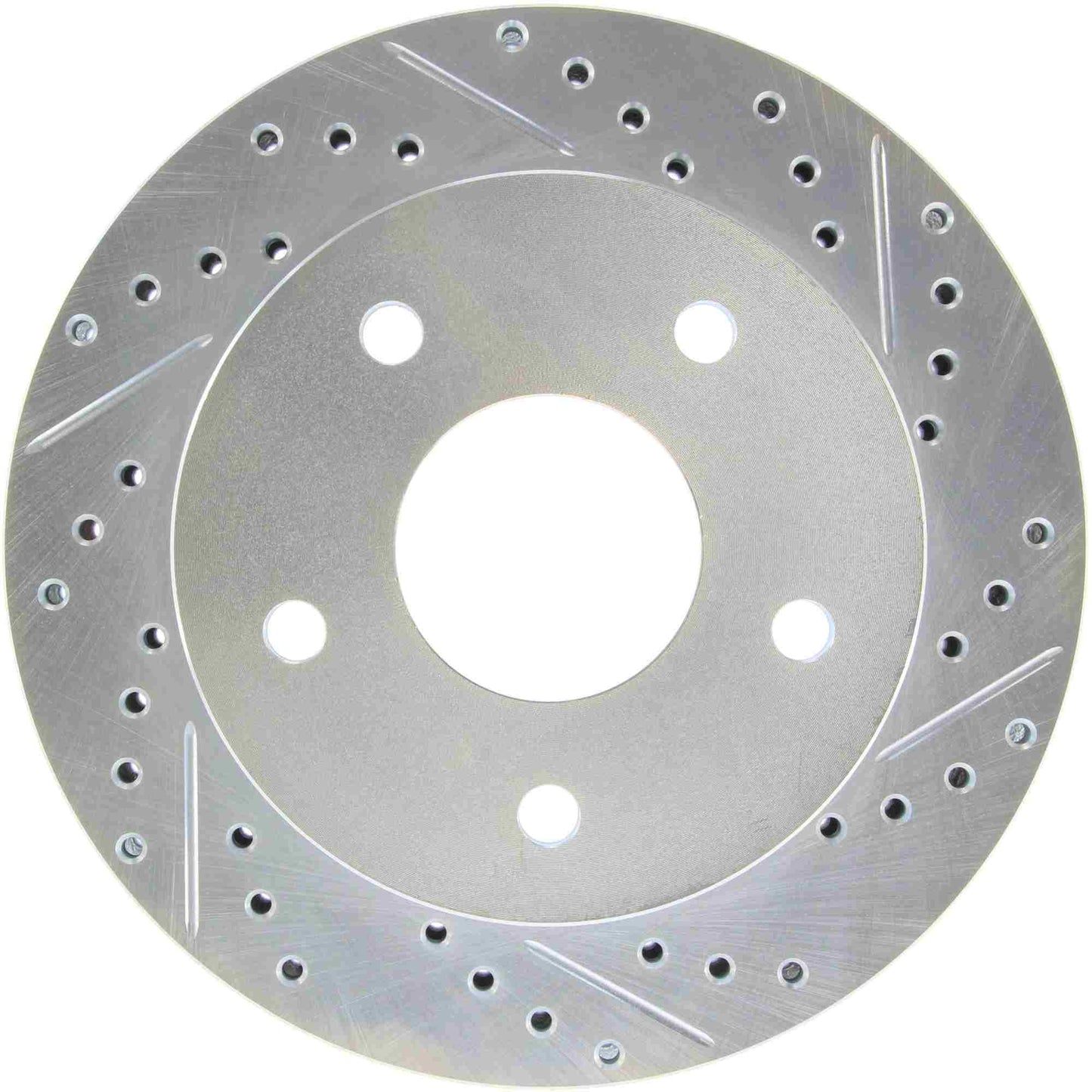 StopTech  Select Sport Drilled And Slotted Brake Rotor; Front Left