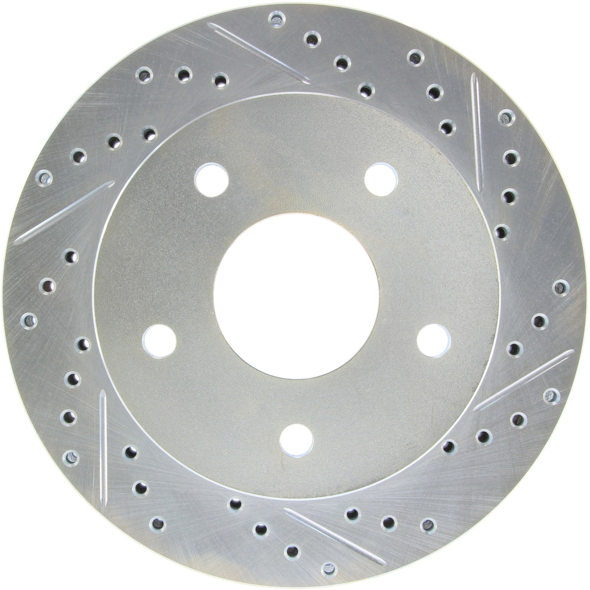 StopTech  Select Sport Drilled And Slotted Brake Rotor; Front Left