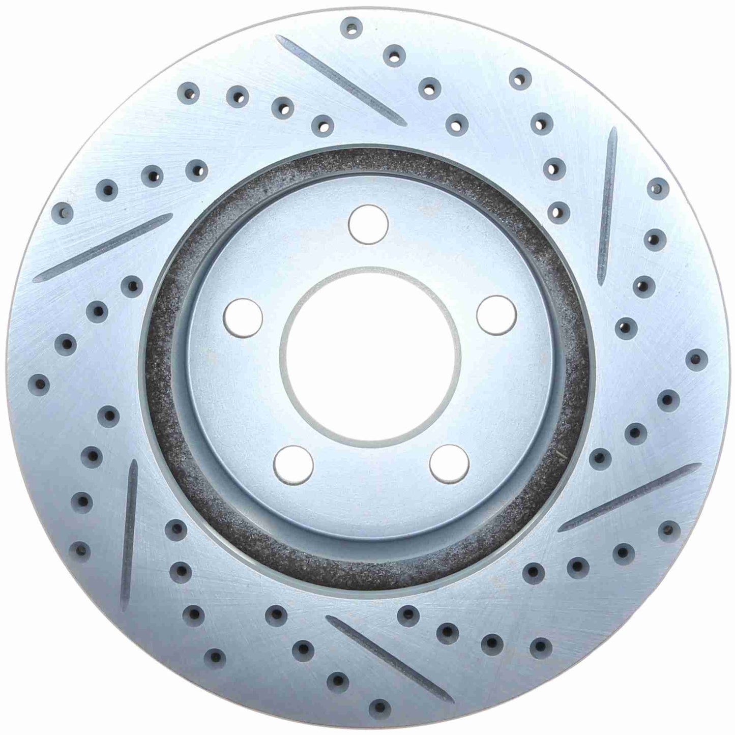 StopTech Select Sport Drilled And Slotted Brake Rotor; Front Right