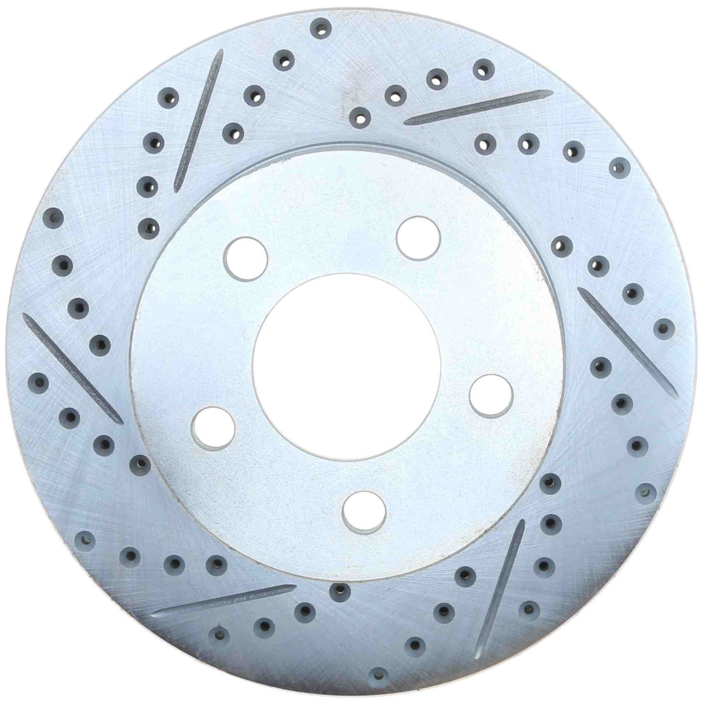 StopTech Select Sport Drilled And Slotted Brake Rotor; Front Right