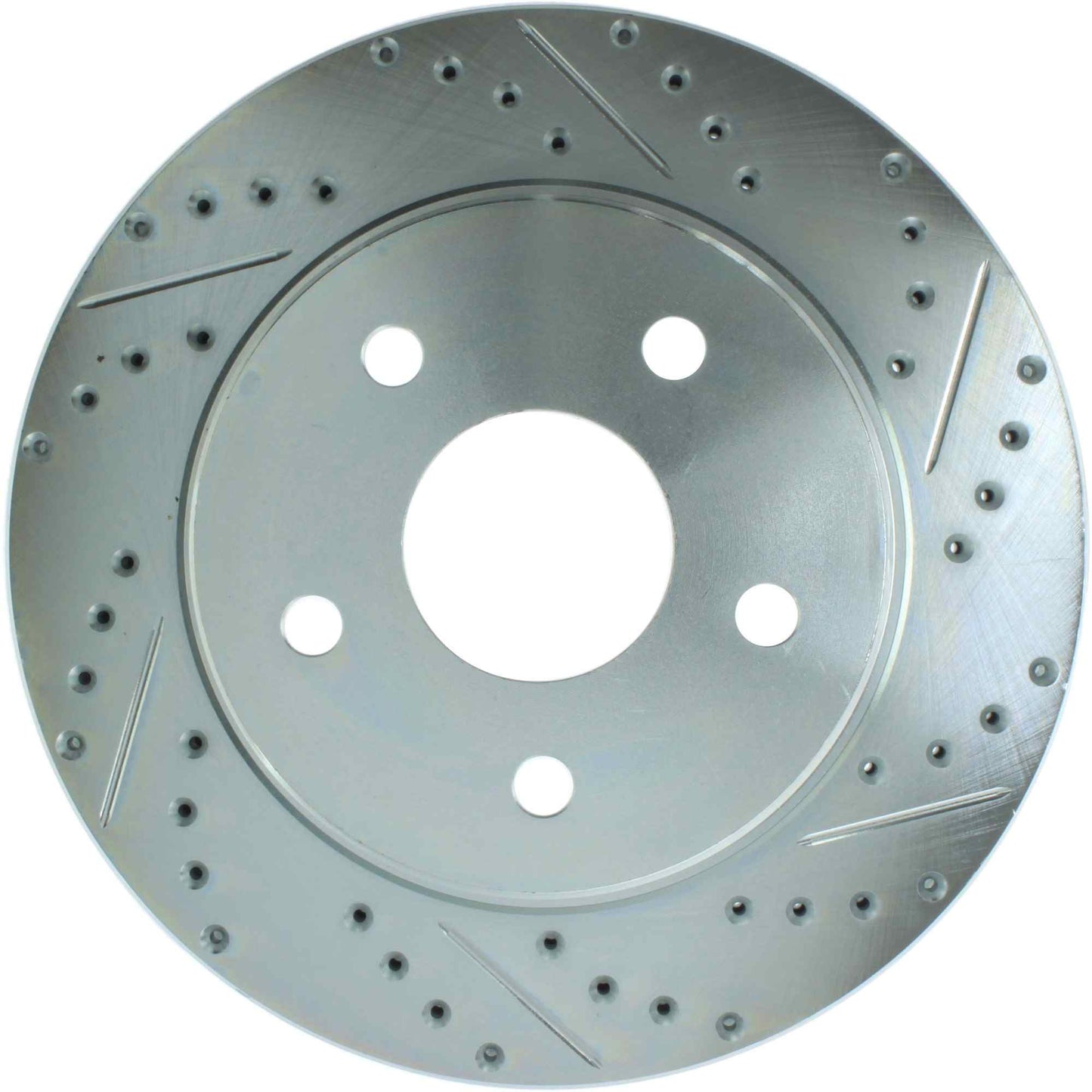 StopTech  Select Sport Drilled And Slotted Brake Rotor; Front Left