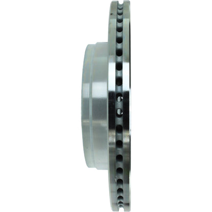 StopTech Select Sport Drilled And Slotted Brake Rotor; Front Right