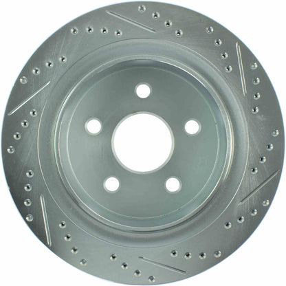 StopTech Select Sport 02-03 & 07-01 Dodge Ram 1500 / 04-09 Durango Slotted/Drilled Right Rear Rotor 227.67054R